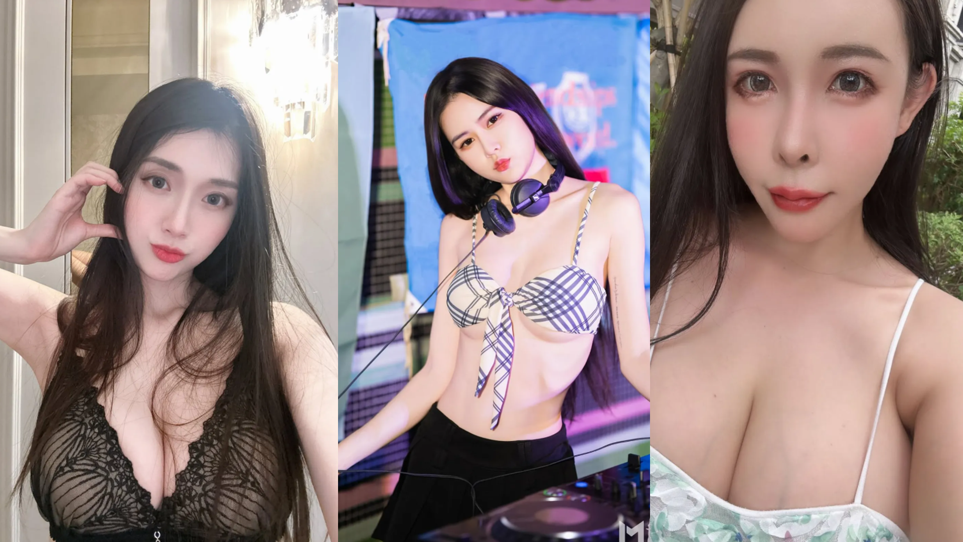 黃明志捲命案,「最強奶媽」謝薇安、性感DJ網紅MIGA美家及「台灣最強AV女優」娃娃(翁雨澄)都跳出來爆料。(圖/翻攝IG)